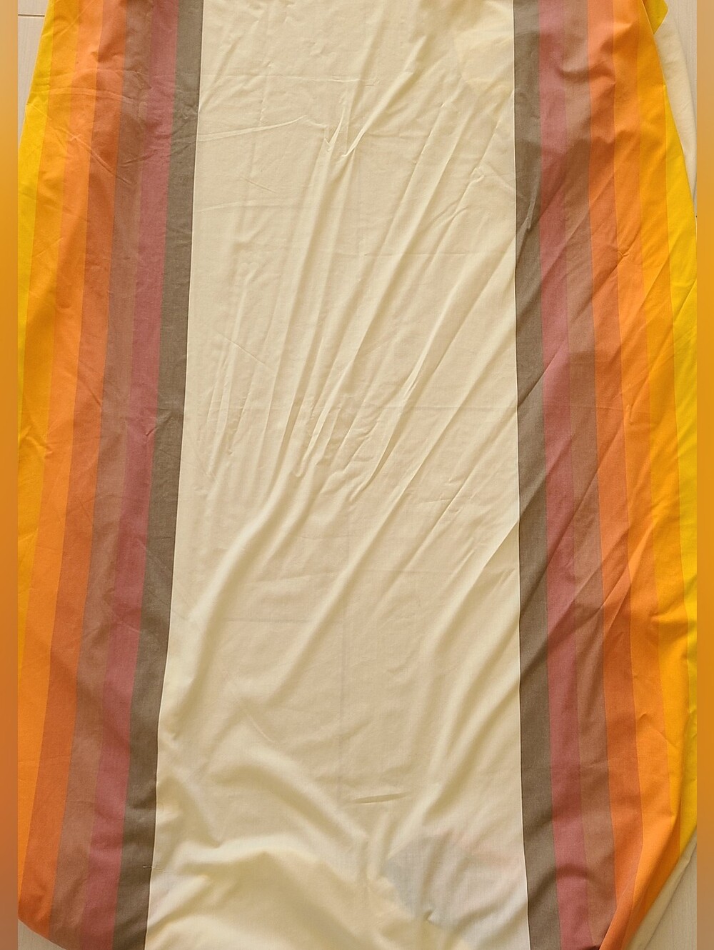 VTG Wamsutta Twin Fitted Sheet Tomorrow’s Rainbow No Iron Ultracale - Very Good